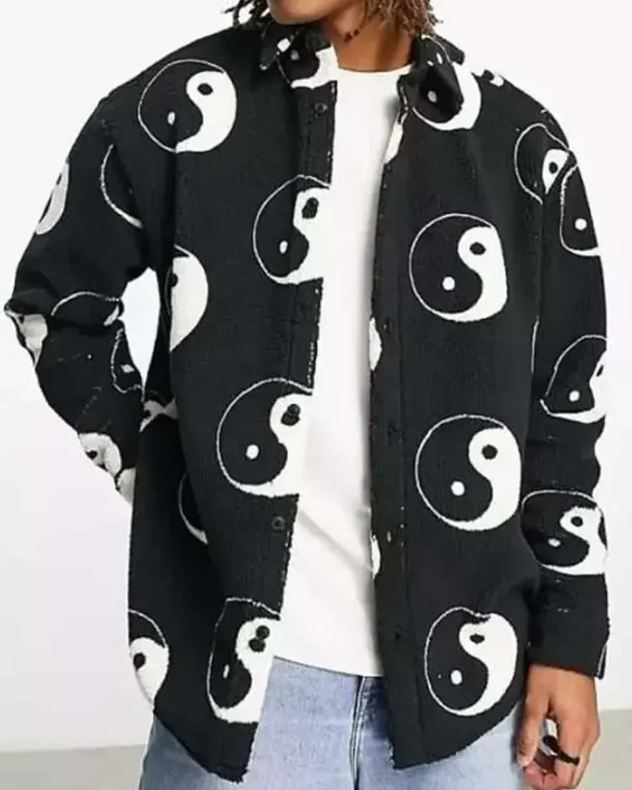 The Circle S06 Jordan Staff Fleece Jacket | Trendy Leather Jackets