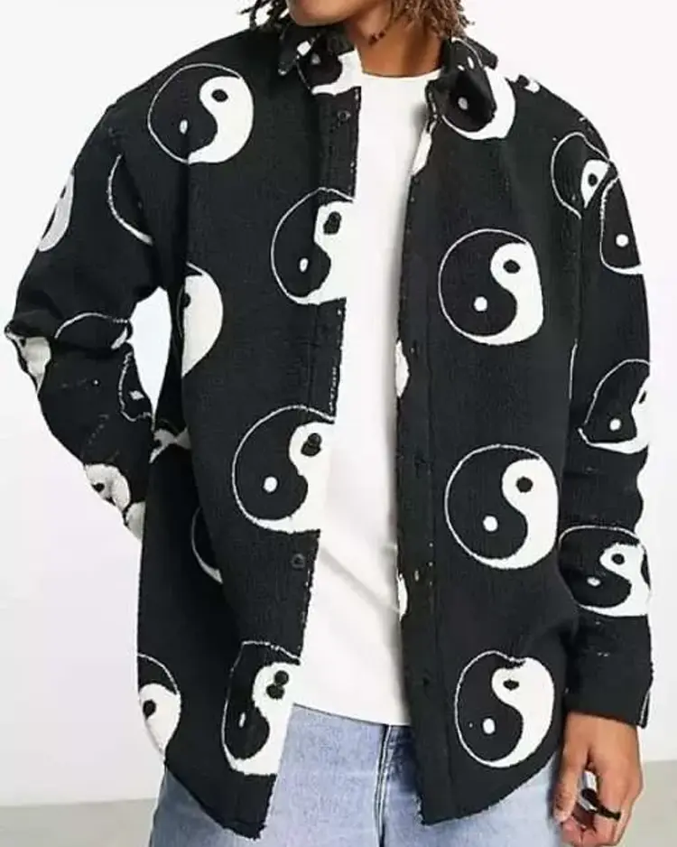 The Circle S06 Jordan Staff Fleece Jacket | Trendy Leather Jackets