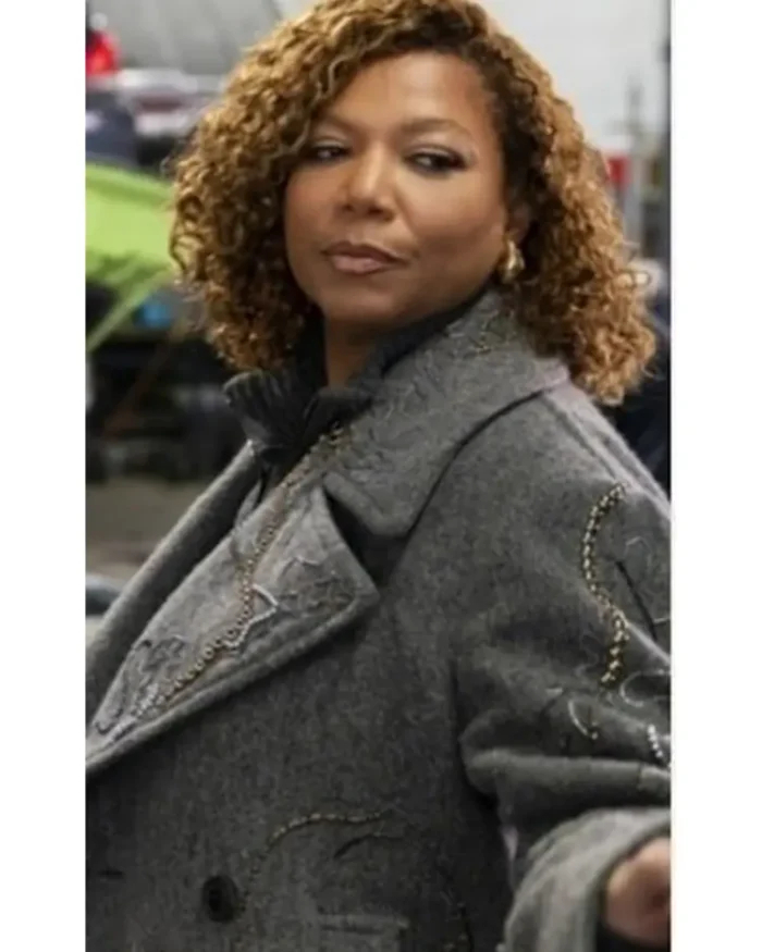 The Equalizer S04 Queen Latifah Peacoat | Trendy Leather Jackets