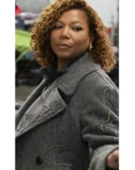 The Equalizer S04 Queen Latifah Peacoat | Trendy Leather Jackets