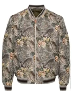 The Equalizer S04 Robyn McCall Floral Bird Jacket | Trendy Leather Jackets