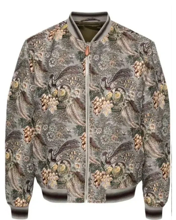 The Equalizer S04 Robyn McCall Floral Bird Jacket | Trendy Leather Jackets