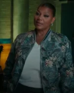 The Equalizer S04 Robyn McCall Floral Bird Jacket | Trendy Leather Jackets