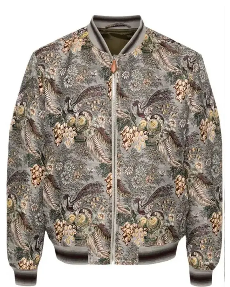 The Equalizer S04 Robyn McCall Floral Bird Jacket | Trendy Leather Jackets