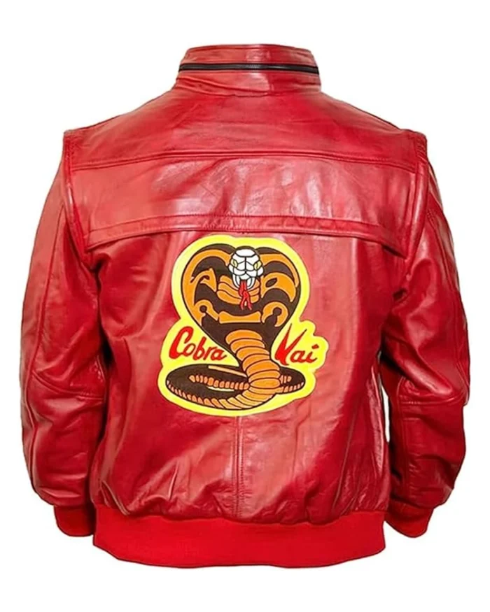 The Karate Kid Johnny Lawrence Cobra Kai Leather Jacket
