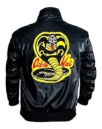 The Karate Kid Johnny Lawrence Cobra Kai Leather Jacket