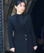 The Penguin Cristin Milioti Black Coat | Trendy Leather Jackets