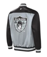 The Tradition II Las Vegas Raiders Satin Jacket | Trendy Leather Jackets