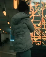 The Umbrella Academy Final Season Lila Pitts Puffer Jacket | Trendy Leather Jackets