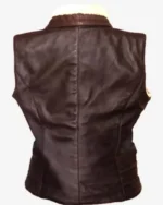 The Walking Dead Andrea Harrison Vest | Trendy Leather Jackets