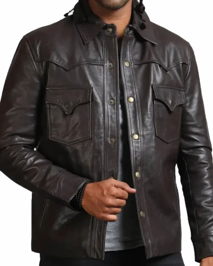 The Walking Dead Governor Leather Jacket | Trendy Leather Jackets