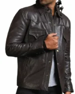 The Walking Dead Governor Leather Jacket | Trendy Leather Jackets
