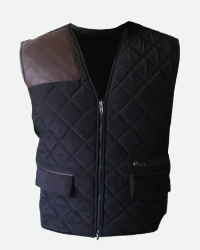 The Walking Dead Governor Vest | Trendy Leather Jackets