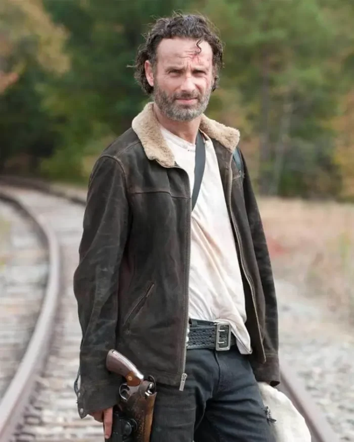 The Walking Dead Rick Grimes Jacket | Trendy Leather Jackets