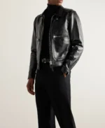 Tom Ford Black Leather Jacket | Trendy Leather Jackets