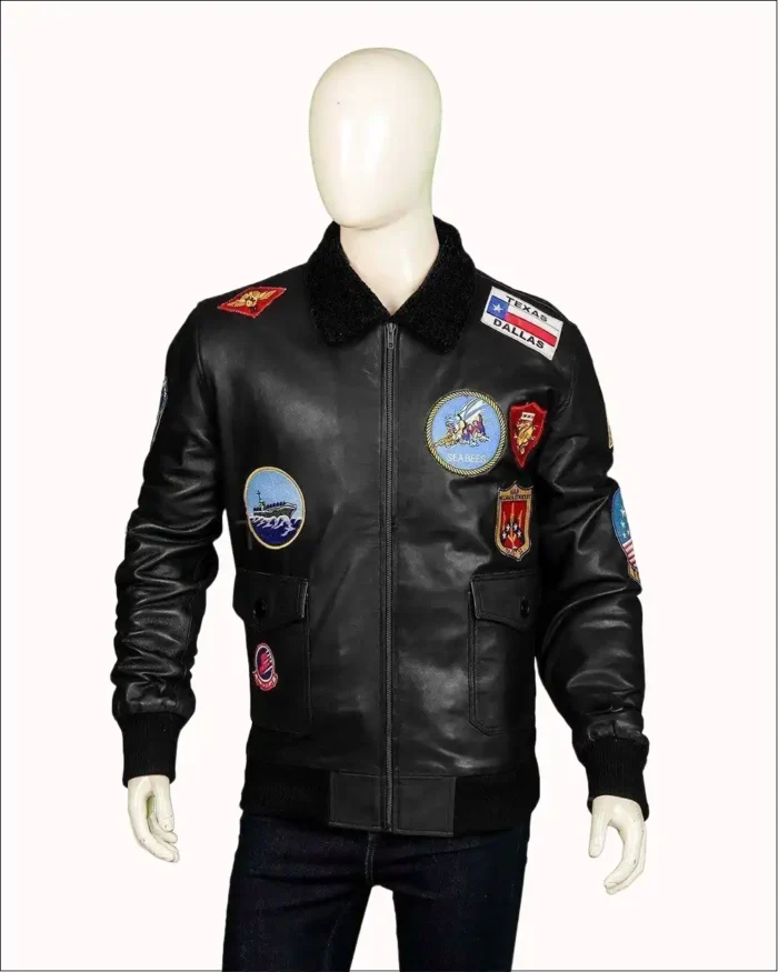 Top Gun Maverick Leather Jacket