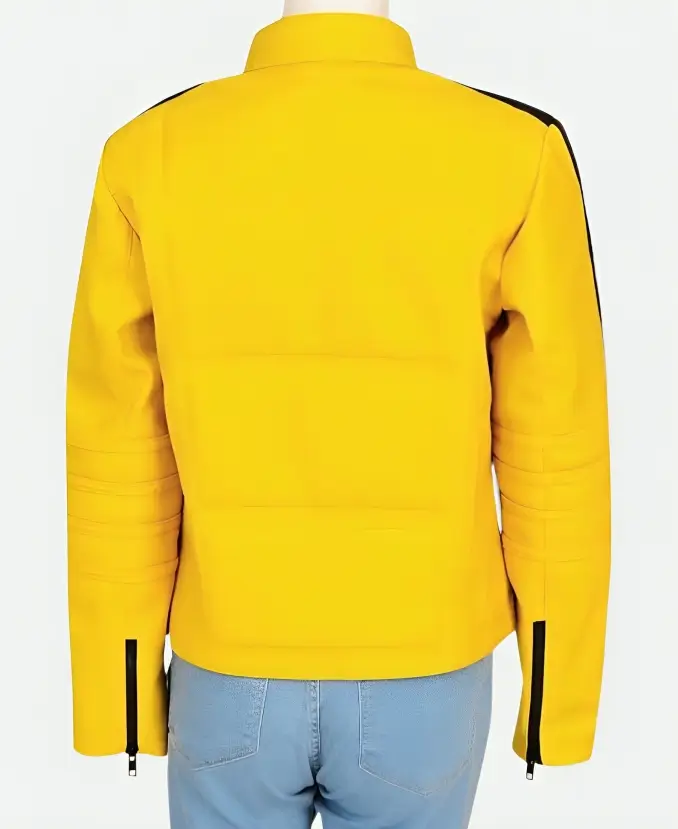Uma Thurman Kill Bill Leather Jacket | Trendy Leather Jackets