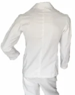 US Navy Chief Petty Officer CPO White Reefer Jacket | Trendy Leather Jackets