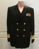 US Navy Rear Admiral Reefer Jacket | Trendy Leather Jackets