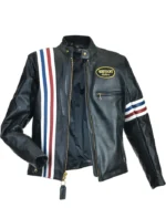 Vanson America Biker Leather Jacket