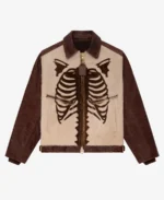 Vanson Pony Hair Bones Biker Jacket | Trendy Leather Jackets