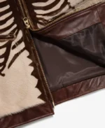 Vanson Pony Hair Bones Biker Jacket | Trendy Leather Jackets