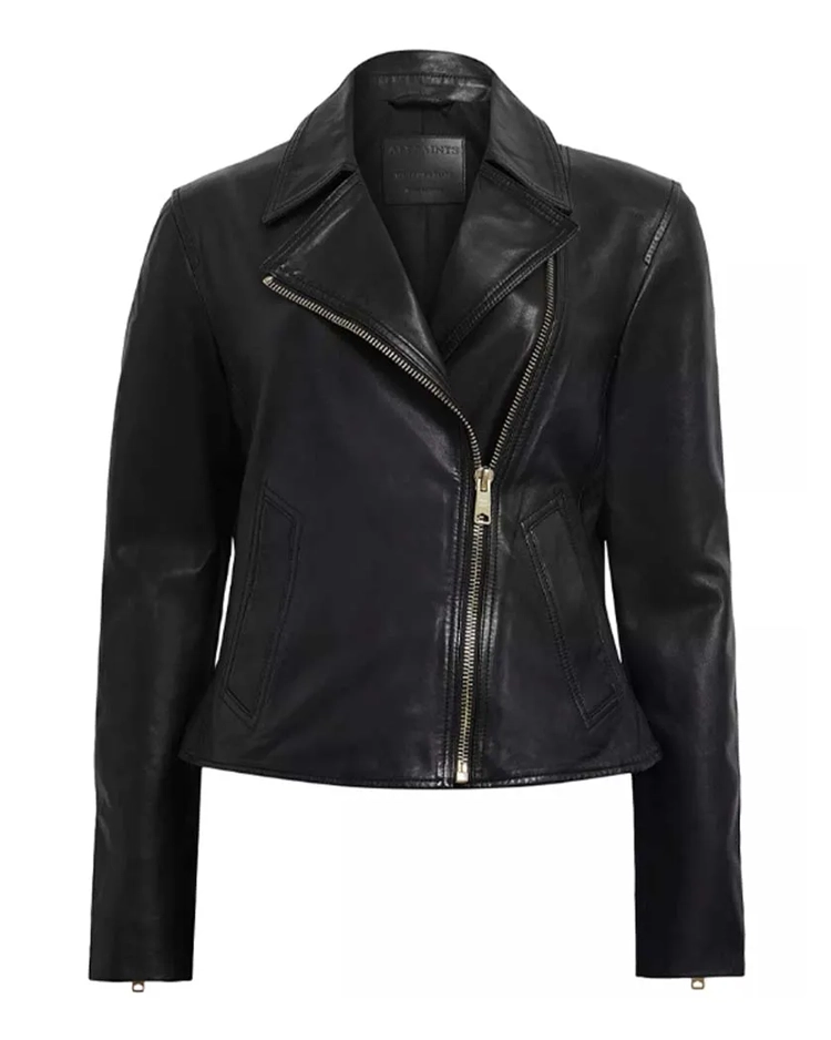 Vela Leather Biker Jacket | Trendy Leather Jackets
