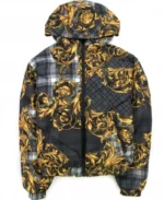 Versace Baroque Reversible Jacket | Trendy Leather Jackets