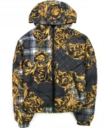 Versace Baroque Reversible Jacket | Trendy Leather Jackets