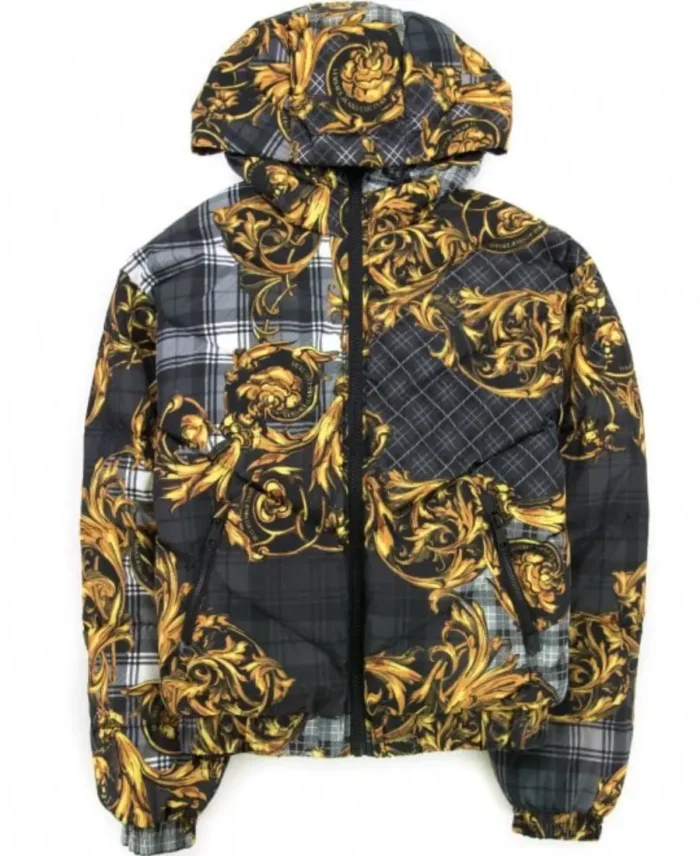 Versace Baroque Reversible Jacket | Trendy Leather Jackets
