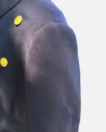 Vintage 1960's NYPD Officer Heavy Wool Reefer Jacket Coat | Trendy Leather Jackets