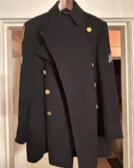Vintage 1960's NYPD Sergeant Heavy Reefer Jacket