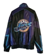 Vintage NBA Utah Jazz Leather Jacket | Trendy Leather Jackets