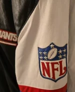 Vintage New York Giants Leather Reversible Jacket | Trendy Leather Jackets