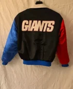 Vintage New York Giants Leather Reversible Jacket | Trendy Leather Jackets