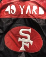 Vintage San Francisco 49ers 49 Yard Leather Jacket | Trendy Leather Jackets