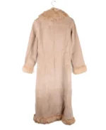 Vintage Suede Faux Fur Trim Afghan Coat | Trendy Leather Jackets