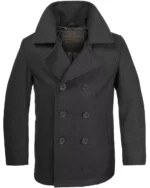 Vintage US Navy Pea Coat Reefer Jacket | Trendy Leather Jackets