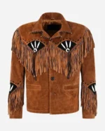 West Heritage Suede Fringe Jacket | Trendy Leather Jackets