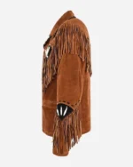 West Heritage Suede Fringe Jacket | Trendy Leather Jackets