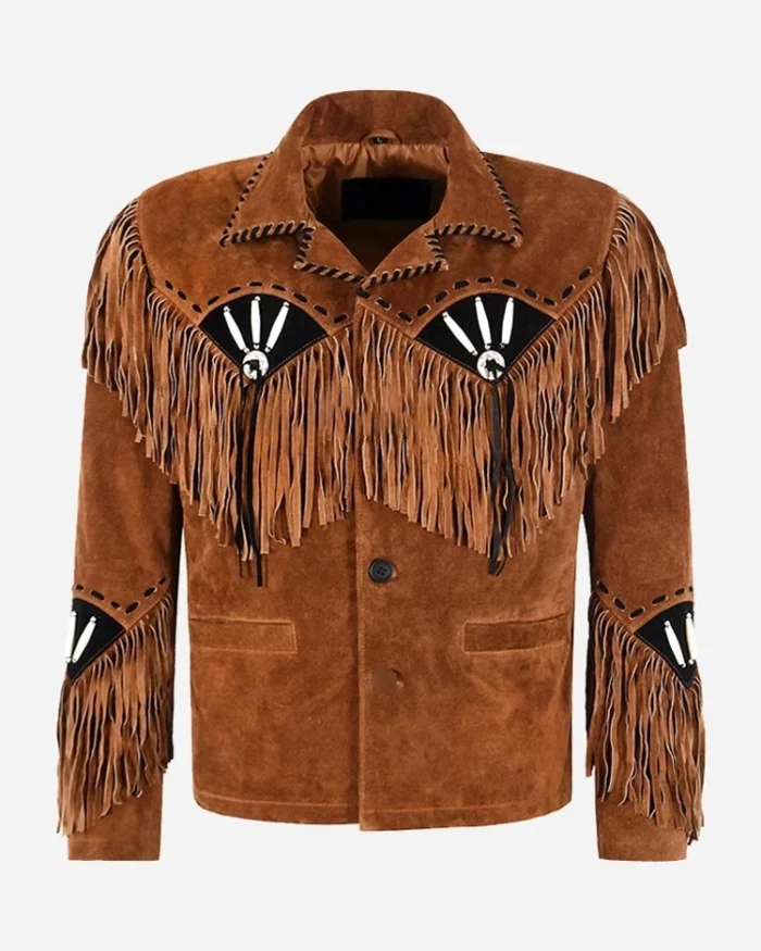 West Heritage Suede Fringe Jacket | Trendy Leather Jackets