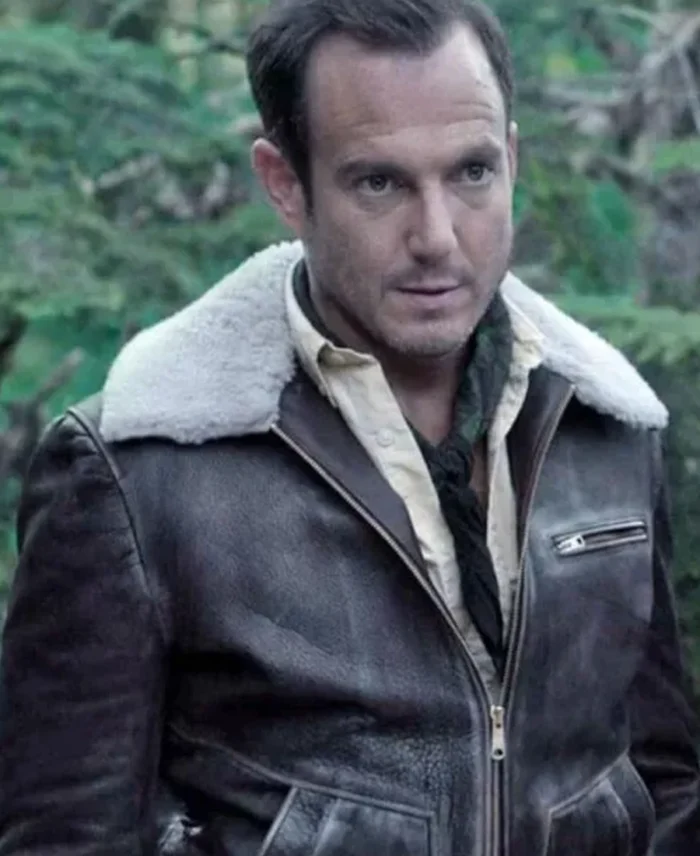 Will Arnett A Series of Unfortunate Events Brown Jacket | Trendy Leather Jackets