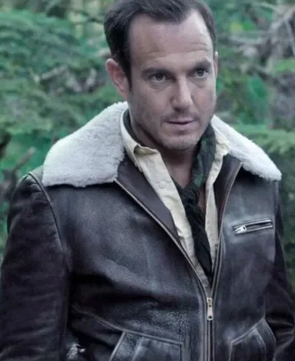 Will Arnett A Series of Unfortunate Events Brown Jacket | Trendy Leather Jackets