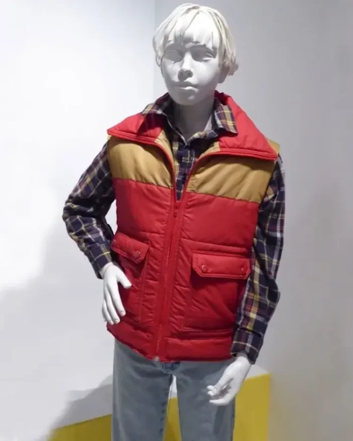 Will Byers Stranger Things Red Vest | Trendy Leather Jackets
