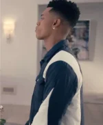 Will Smith Bel-Air Black And White Quilted Jacket | Trendy Leather Jackets