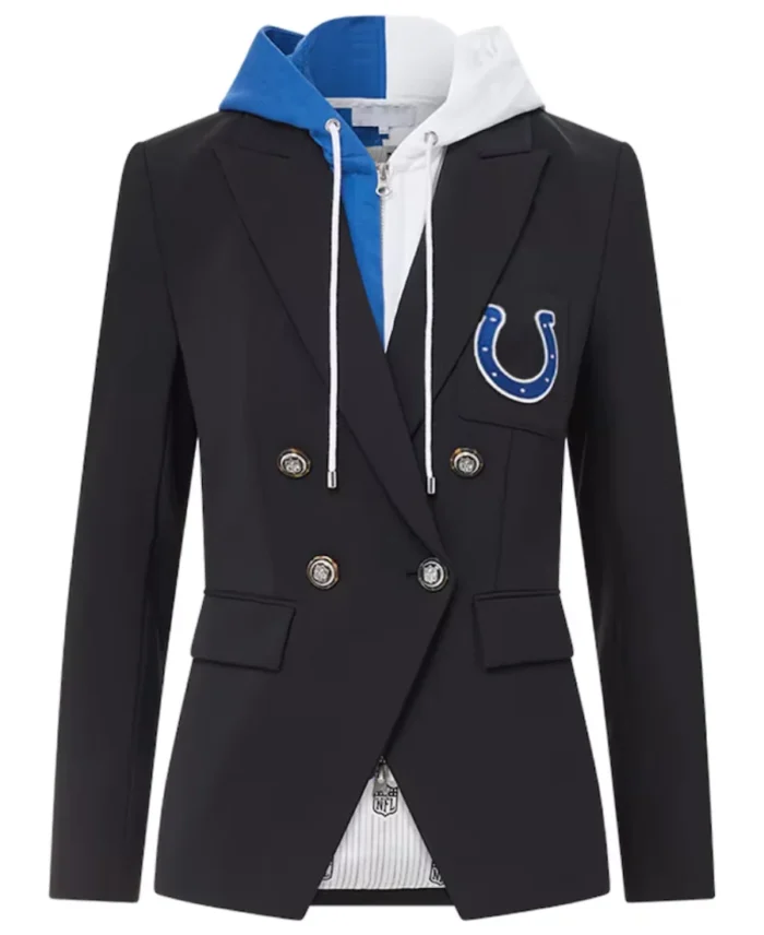 Women’s Indianapolis Colts Black Blazer | Stylish NFL Blazer