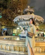 Women's Cia Nude Trench Coat | Trendy Leather Jackets