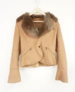 Women's Faux Suede Afghan Coat | Trendy Leather Jackets