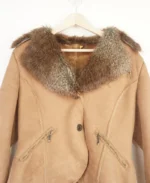 Women's Faux Suede Afghan Coat | Trendy Leather Jackets