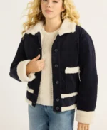 Women's Free Assembly Faux & Shearling Jacket | Trendy Leather Jackets